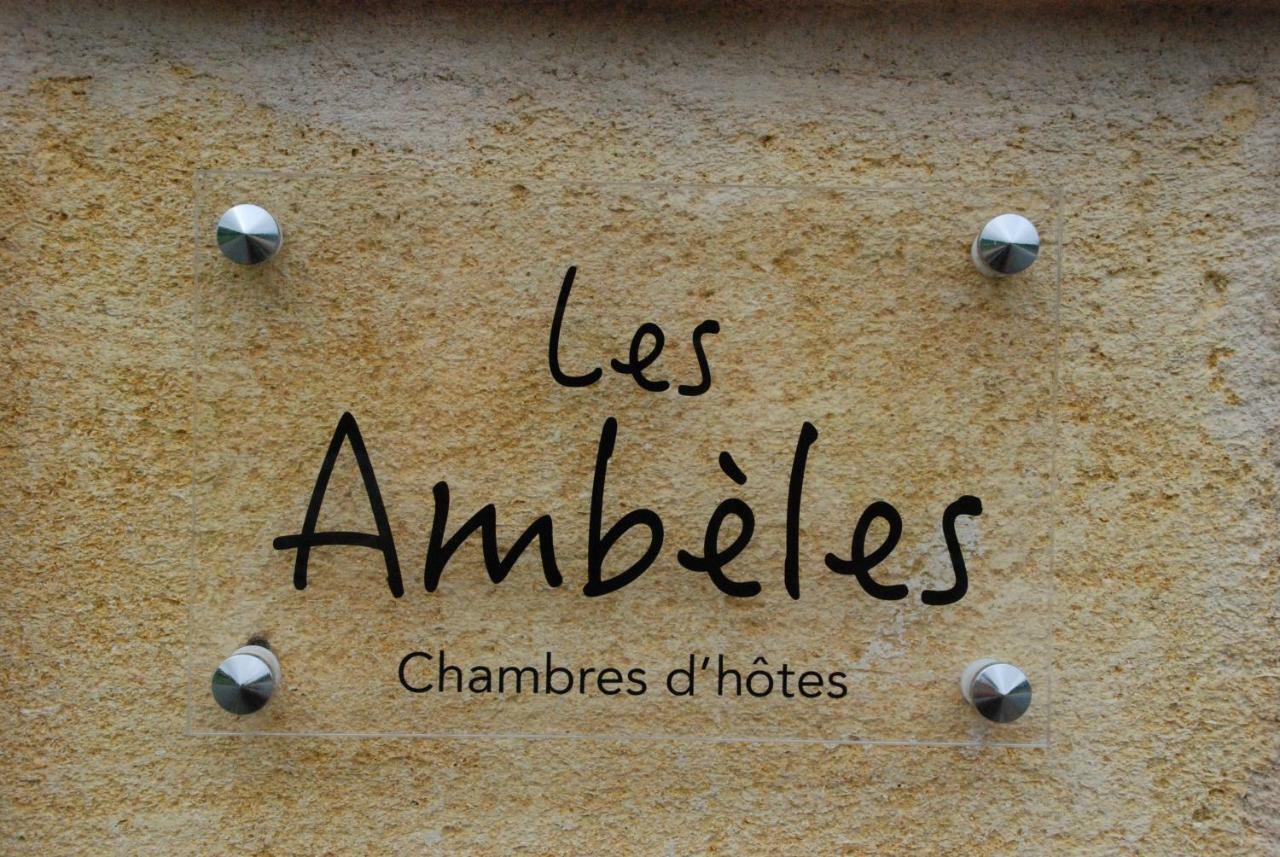 Bed and Breakfast Les Ambeles Saint-Magne-de-Castillon Экстерьер фото